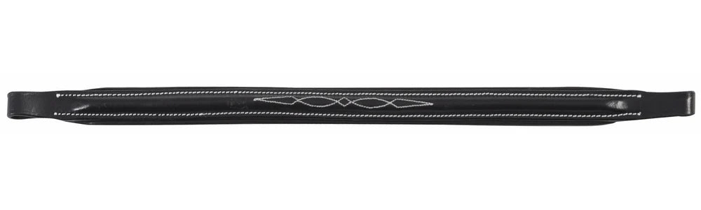 HENRI DE RIVEL PRO RAISED FANCY STITCHED REPLACEMENT BROWBAND FOR TRADITIONAL STYLE BRIDLES