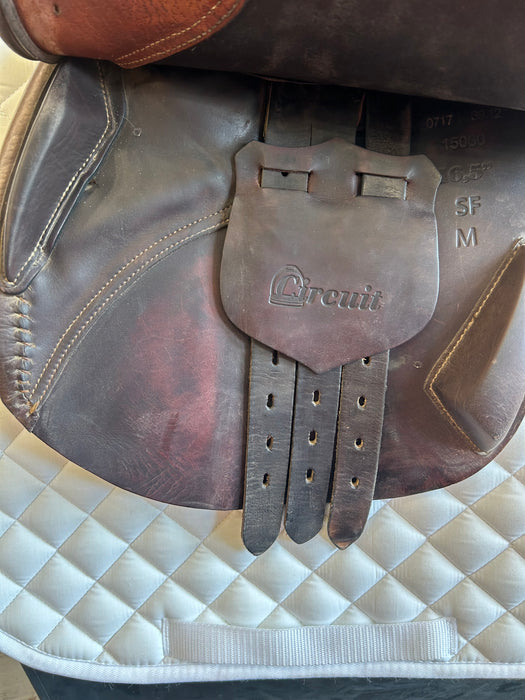 Used Dover Circuit Jump saddle- 16.5"