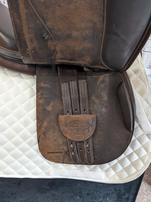 Used HDR Memor-X Close Contact Saddle - 17.5"