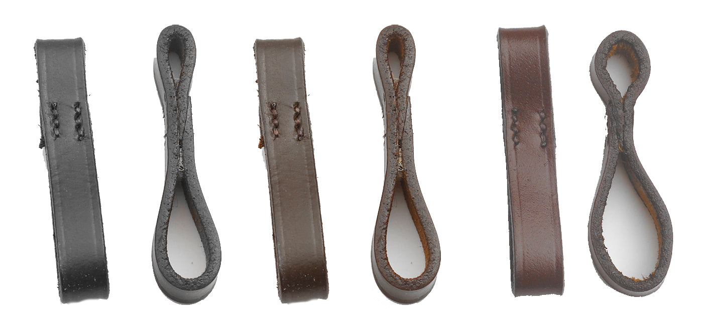Camelot Leather Bit Loops