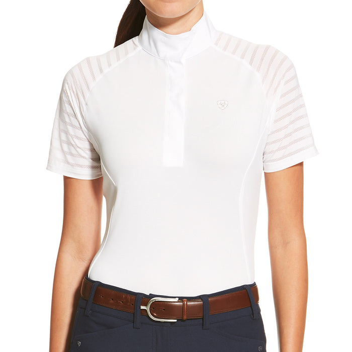 Ariat ® Ladies' Aptos Vent Short Sleeve Show Shirt