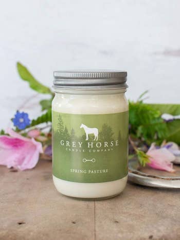 Grey Horse Candles