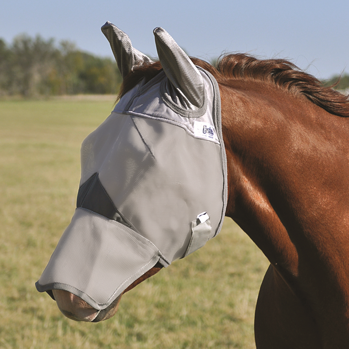 Cashel Crusader Long Nose with Ears Fly Mask