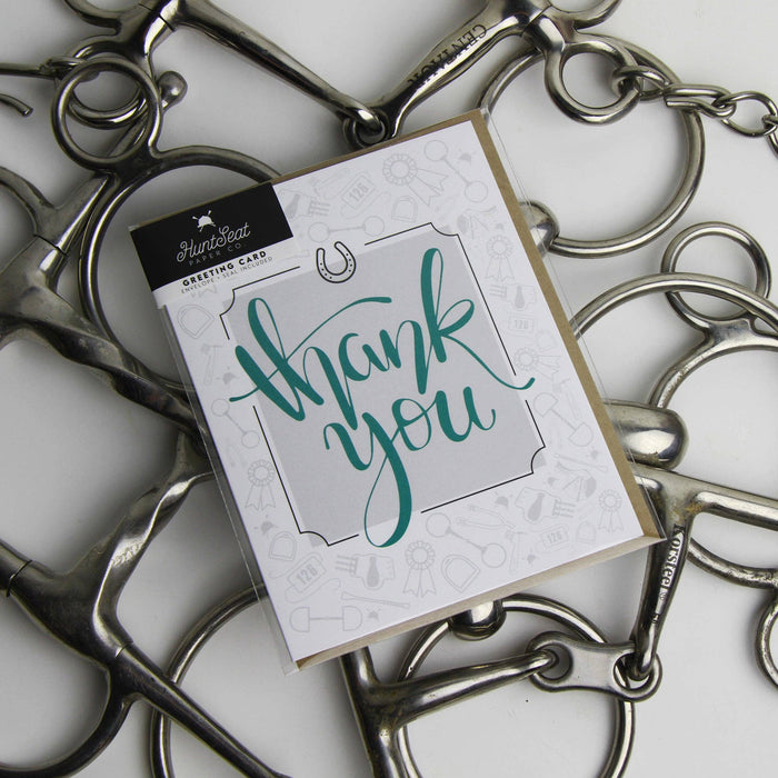 Hunt Seat Paper Co. Thank You Greeting Card Set
