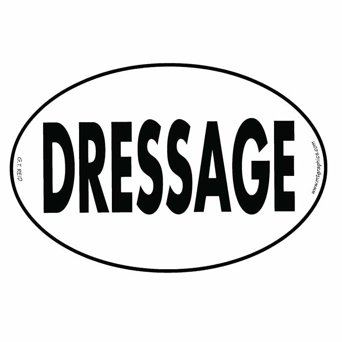 Dressage Decal