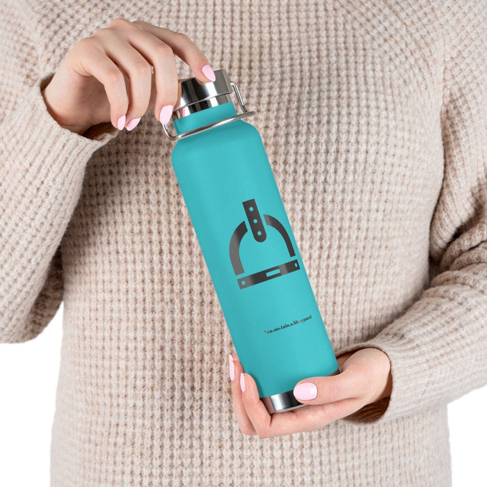 un.sus.tain.a.ble apparel - Copper Vacuum Insulated Bottle, 22oz - Stirrup