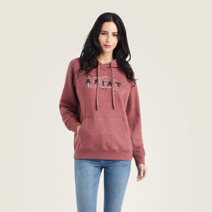 Ariat ® REAL USA Chest Logo Hoodie
