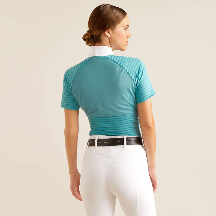 Ariat ® Ladies' Aptos Vent Short Sleeve Show Shirt