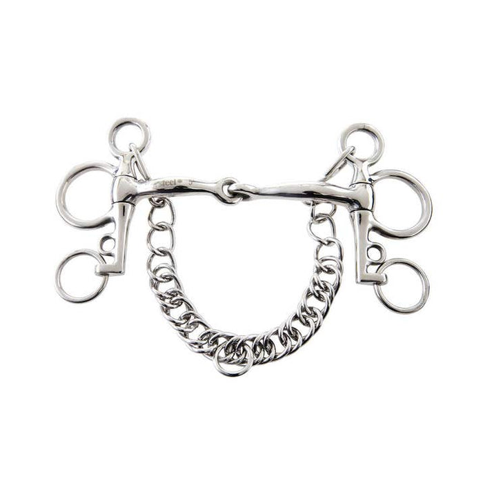 JP Korsteel Stainless Steel Tom Thumb Pelham Bit