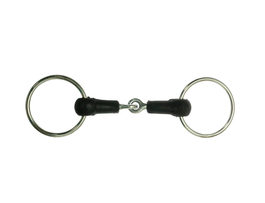 Korsteel Rubber Loose Ring Snaffle