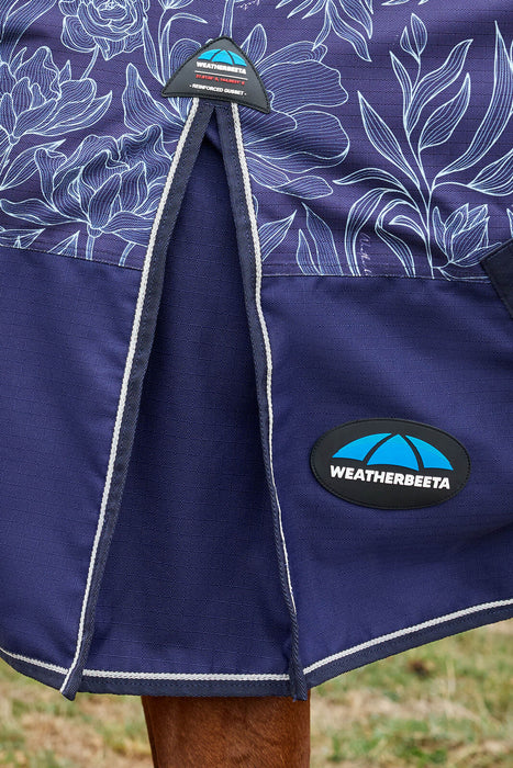 Weatherbeeta Comfitec Essential Turnout Standard Neck 220g- Limited Edition Floral Print