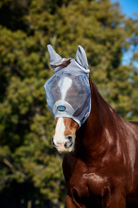 WEATHERBEETA COMFITEC DURABLE MESH FLY MASK WITH EARS