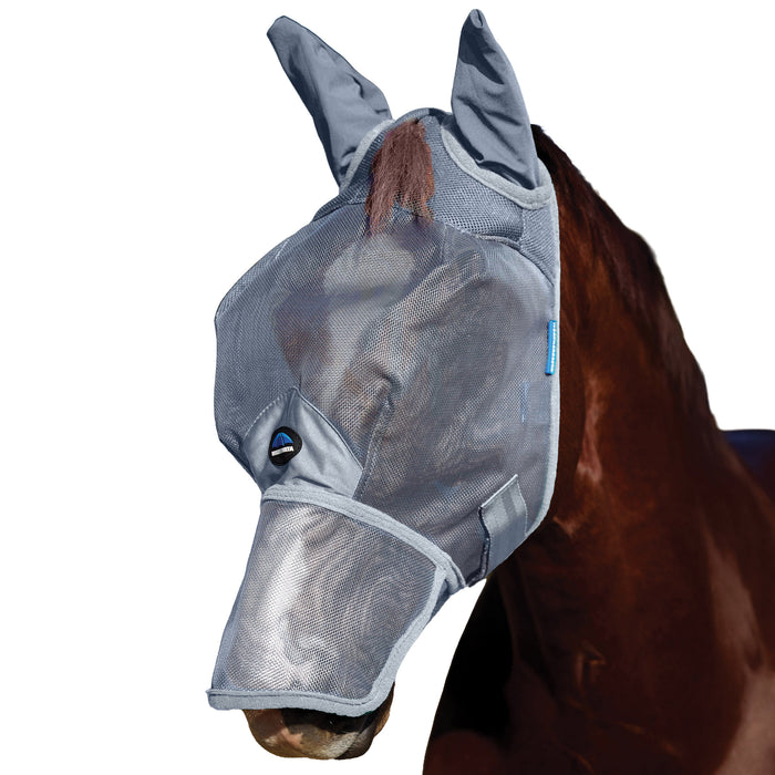 WEATHERBEETA COMFITEC DURABLE MESH FLY MASK WITH EARS & NOSE