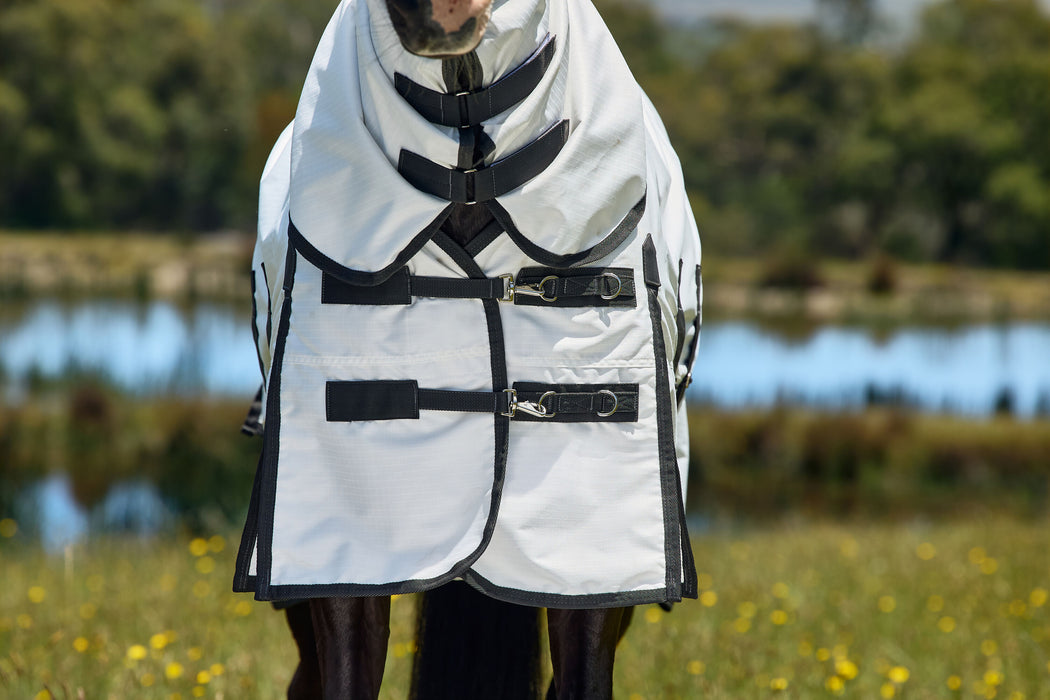 WEATHERBEETA COMFITEC SWEET ITCH SHIELD FLY SHEET COMBO