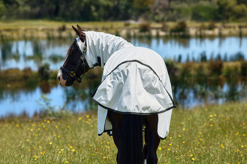 WEATHERBEETA COMFITEC SWEET ITCH SHIELD FLY SHEET COMBO