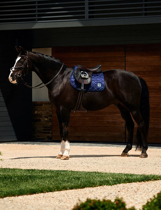 Satin Luxe Air-Tec Euro Jump Shaped Saddle Pad