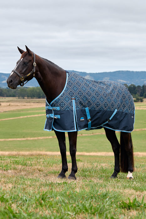 Weatherbeeta ComfiTec Heritage Turnout 220G - Paisley Print