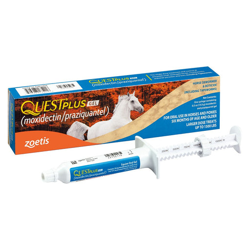 QuestPlus Gel packaging with a syringe on a white background