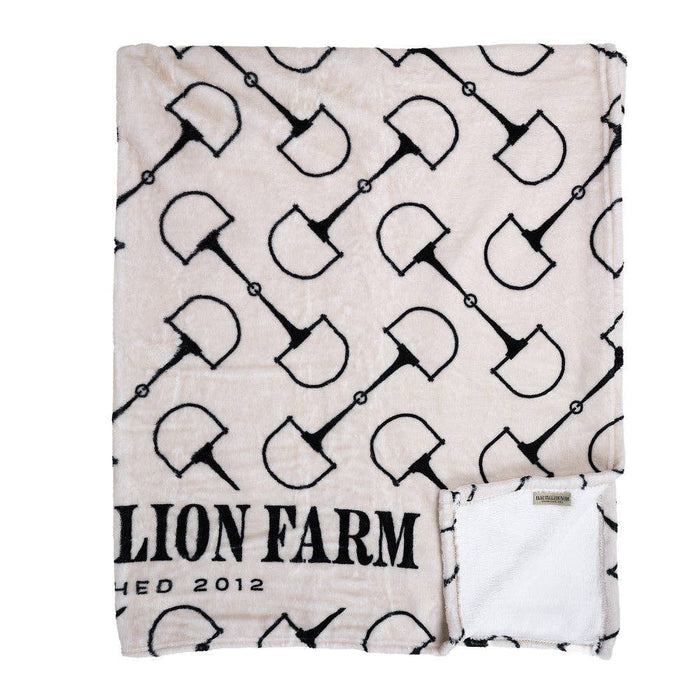Blue Stallion Farm Throw Blanket
