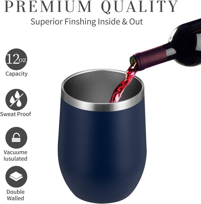Equine & Design, LLC - Unstable Equestrian Steel Wine Tumbler