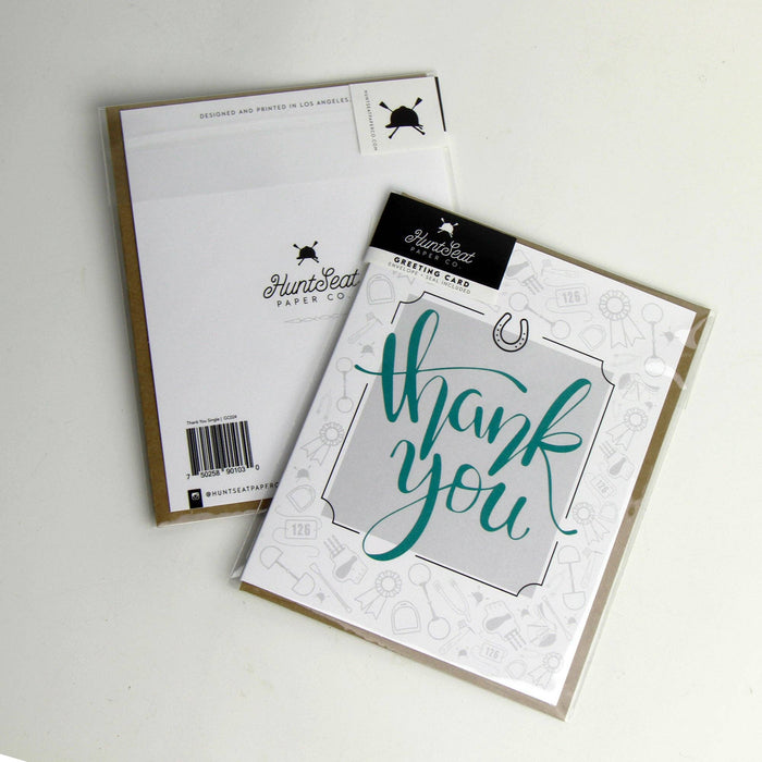 Hunt Seat Paper Co. Thank You Greeting Card Set