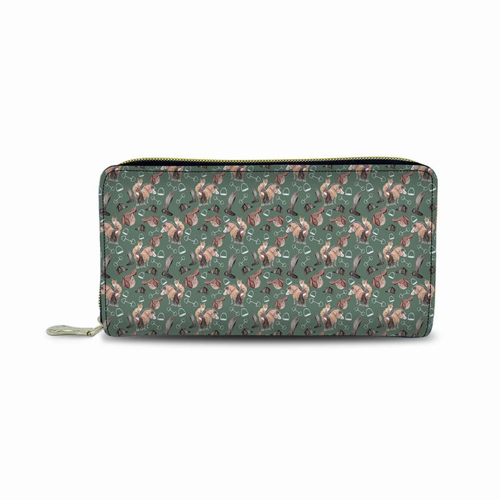 Sona Equestrian Pony and Fox Fashion Wallet