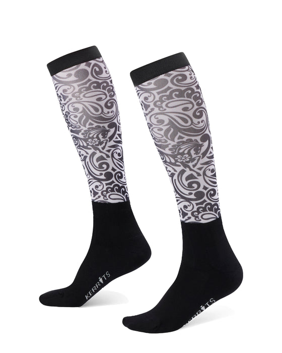 Kerrits® Dual Zone Equestrian Boot Socks - Ladies- Print