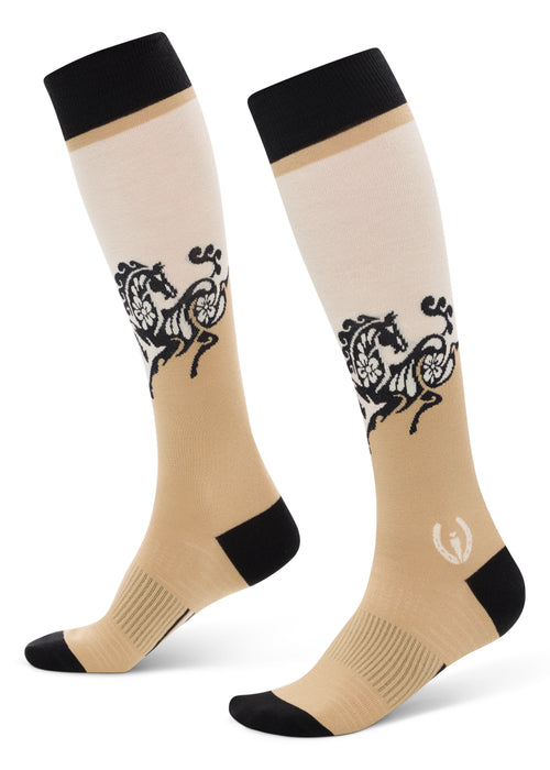 Kerrits Frolic Horse Knee-Hi Socks- Ladies
