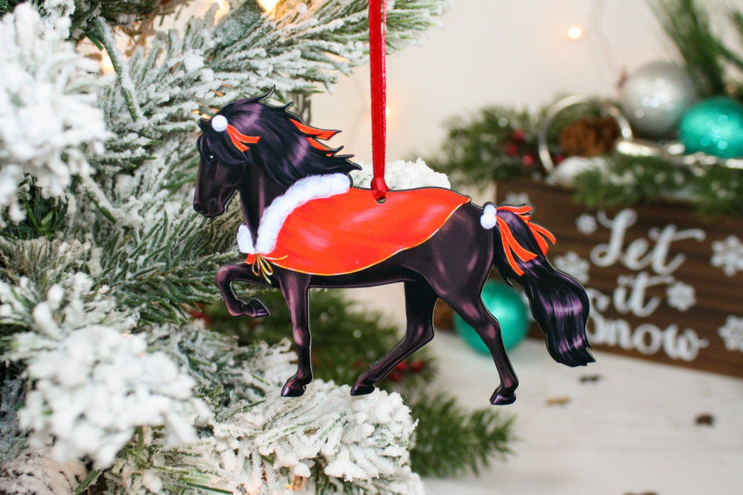Classy Equine - Icelandic Horse Christmas Ornament