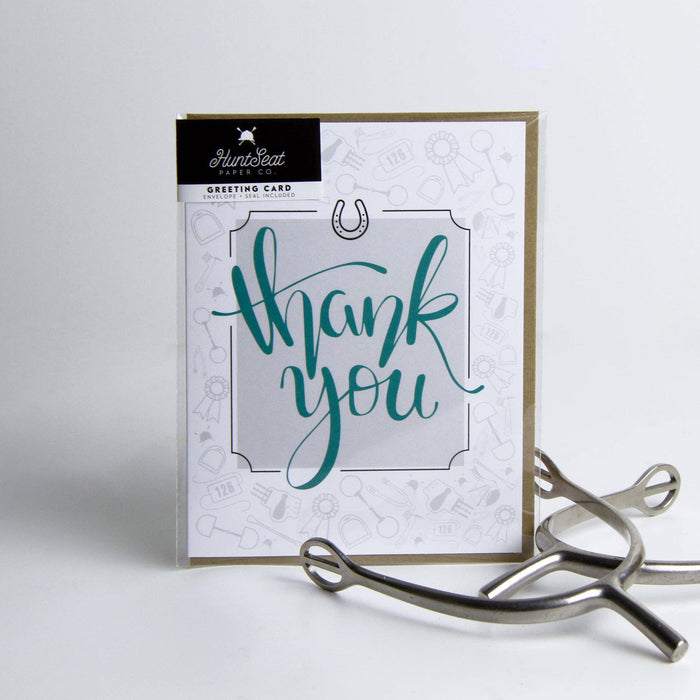 Hunt Seat Paper Co. Thank You Greeting Card Set