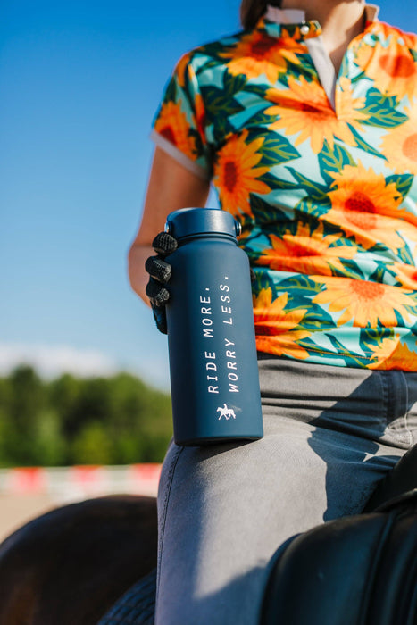 Spiced Equestrian - Ride More Worry Less Water Bottle