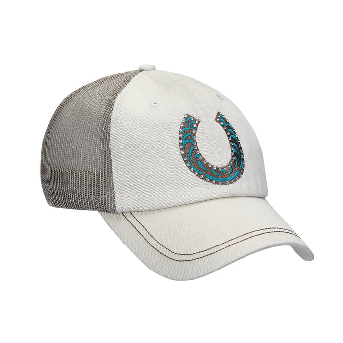 AWST Rhinestone Horseshoe Ball Cap