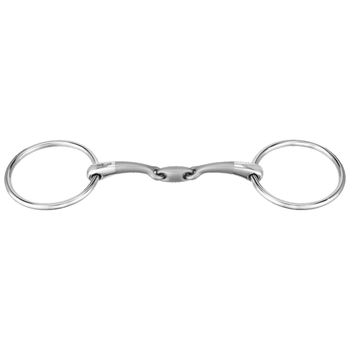 Herm Sprenger Satinox Double Jointed Loose Ring Snaffle- 12mm