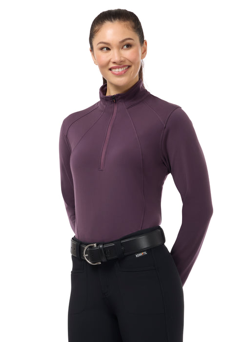 Kerrits® In Stride Quarter Zip Fleece Tech Top - Ladies