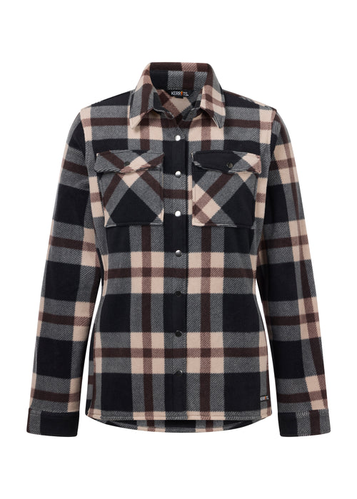 Kerrits® Alpine Fleece Snap Front Barn Shirt - Ladies