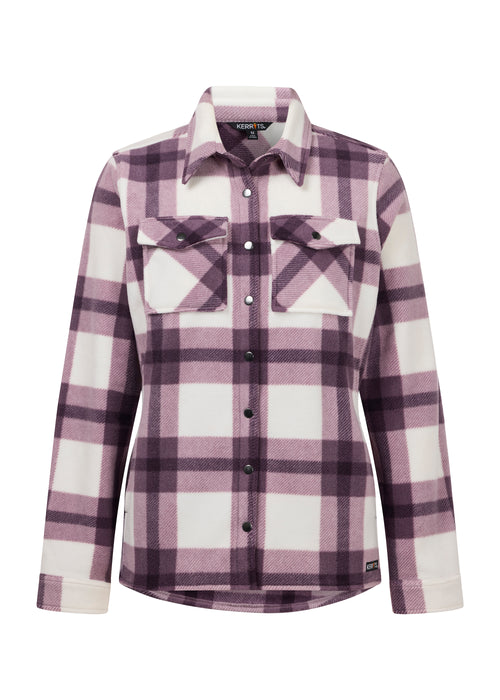 Kerrits® Alpine Fleece Snap Front Barn Shirt - Ladies