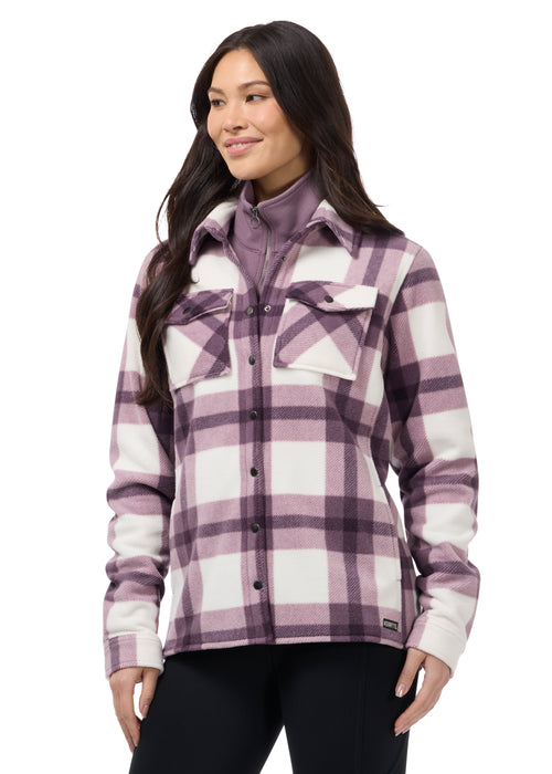 Kerrits® Alpine Fleece Snap Front Barn Shirt - Ladies
