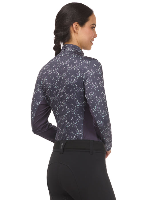 Kerrits In The Zone Coolcore Long Sleeve Ladies Shirt- Print Happy Herd