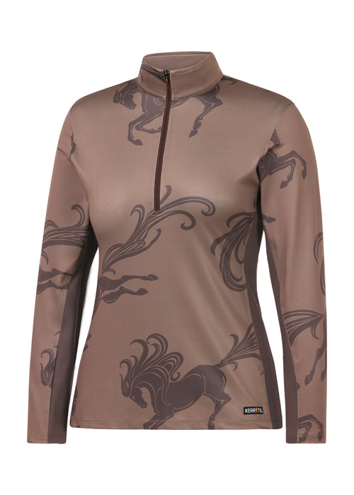 Kerrits® In the Zone Coolcore® Long Sleeve Riding Shirt- Ladies