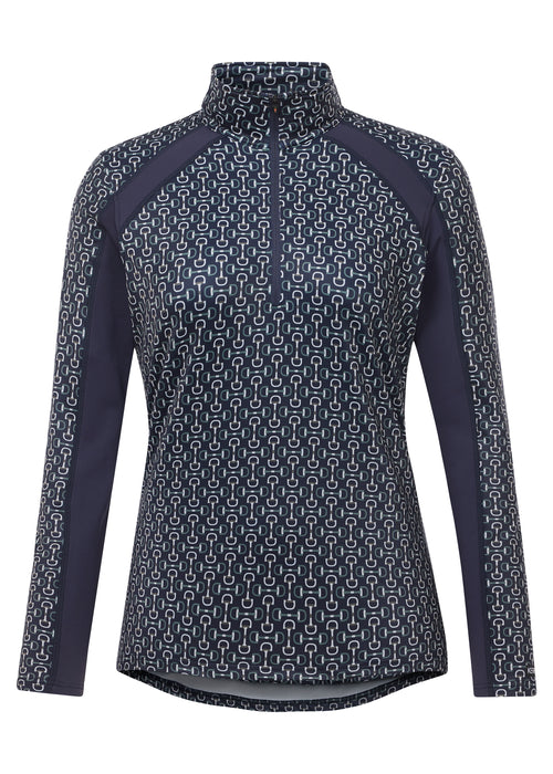 Kerrits Women's First Level Quarter Zip Fleece Horse Riding Tech Top
