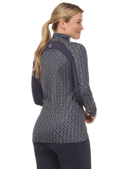 Kerrits Women's First Level Quarter Zip Fleece Horse Riding Tech Top