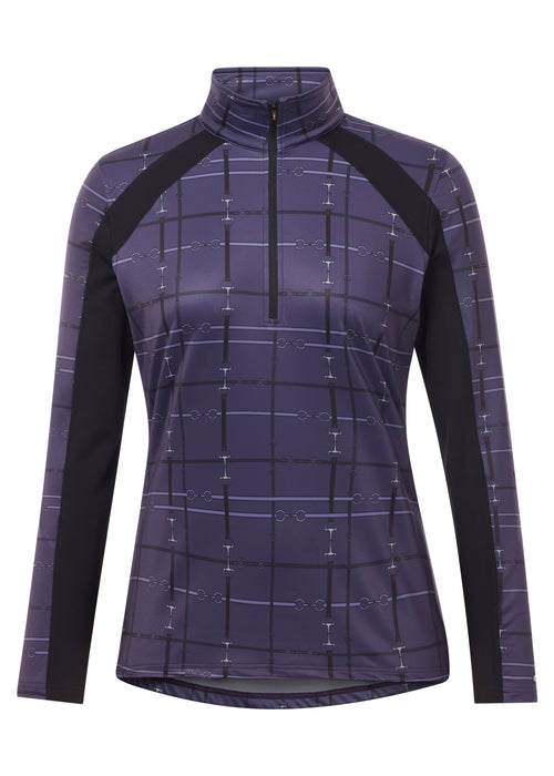 Kerrits Women's First Level Quarter Zip Fleece Horse Riding Tech Top