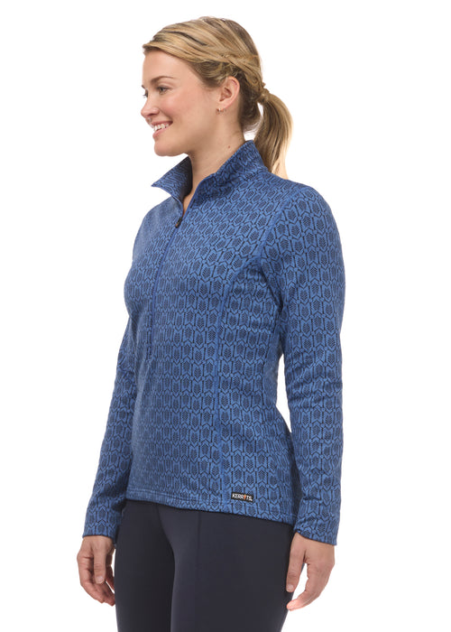 Kerrits Snaffle Links Fleece Half Zip Top