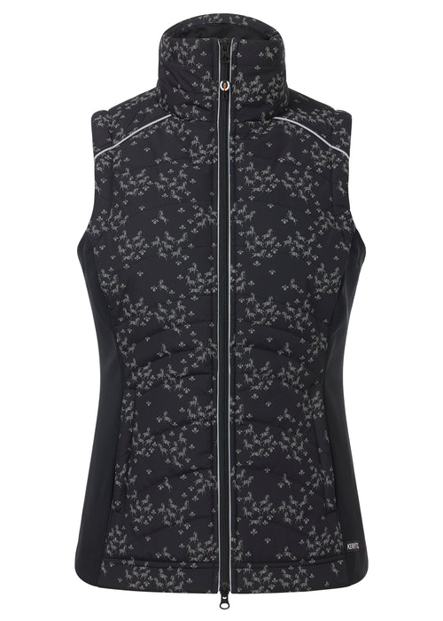 Kerrits Ladies Horse Reflection Quilted Vest - Reflective