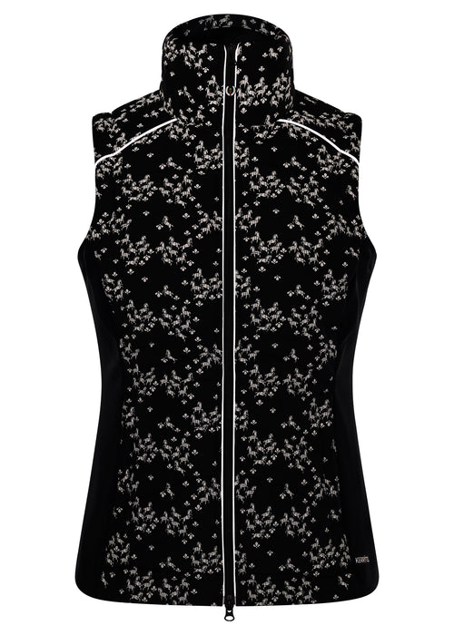 Kerrits Ladies Horse Reflection Quilted Vest - Reflective