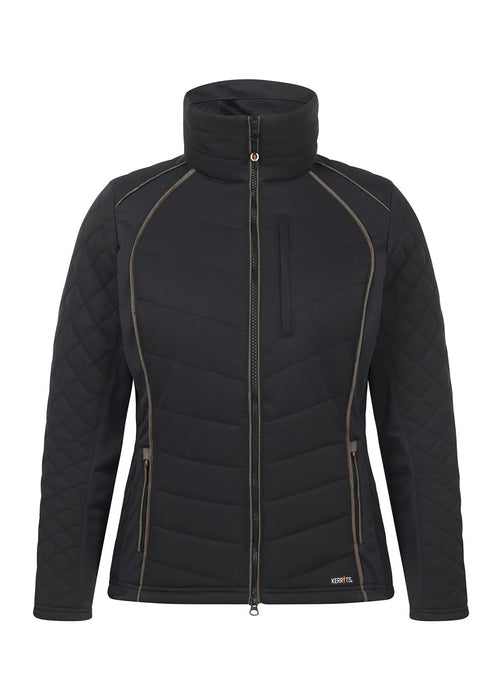 Kerrits Ladies Stablemate Quilted Riding Jacket Black