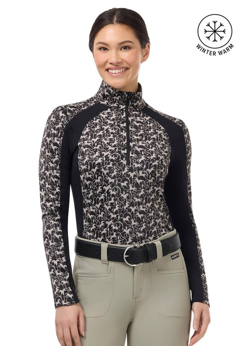 Kerrits® Traverse Quarter Zip Fleece Tech Top - Ladies