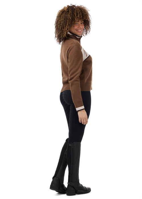 Kerrits® Reflections Horse Full Zip Sweater- Ladies