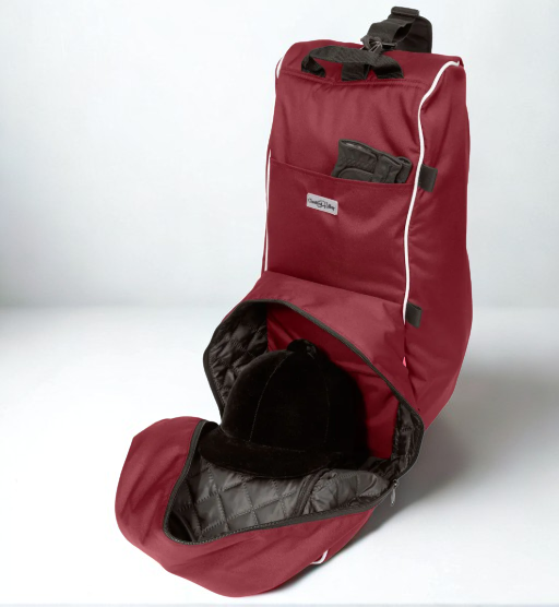 Chestnut Bay Quilted Lined Boots Helmet Carry All