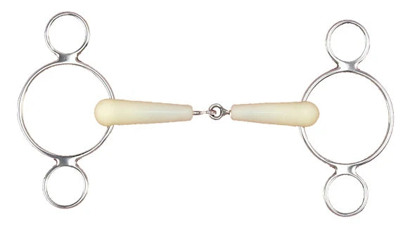 Happy Mouth® 2 Ring Jointed Mouth Gag Bit